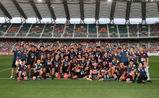 【オフィシャルカメラマンが選ぶ今日の1枚】<br>
リポビタンDチャレンジカップ2021 日本代表(JAPAN XV) 戦